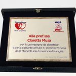 AVIS al Liceo Scientifico, sensibilizzazione e donazioni