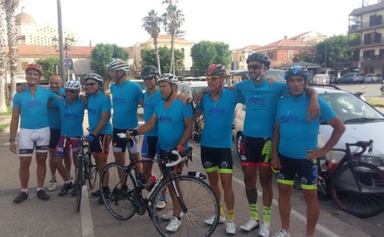 Da Alghero a Iglesias in bici per promuovere la donazione di sangue