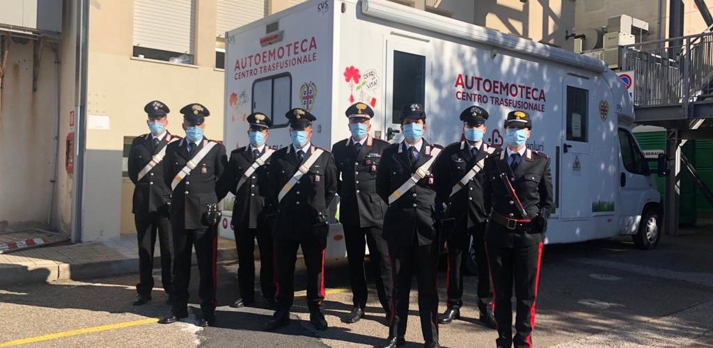 I Carabinieri della Stazione di San Gavino