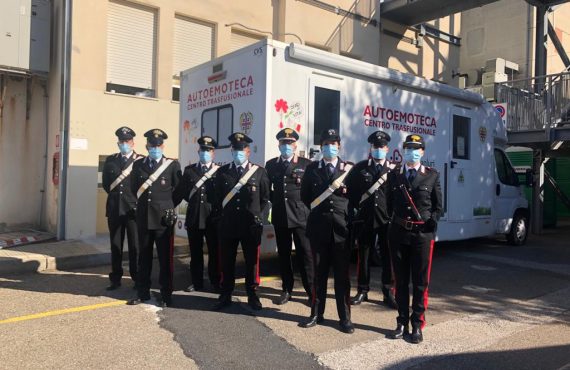 I Carabinieri della Stazione di San Gavino